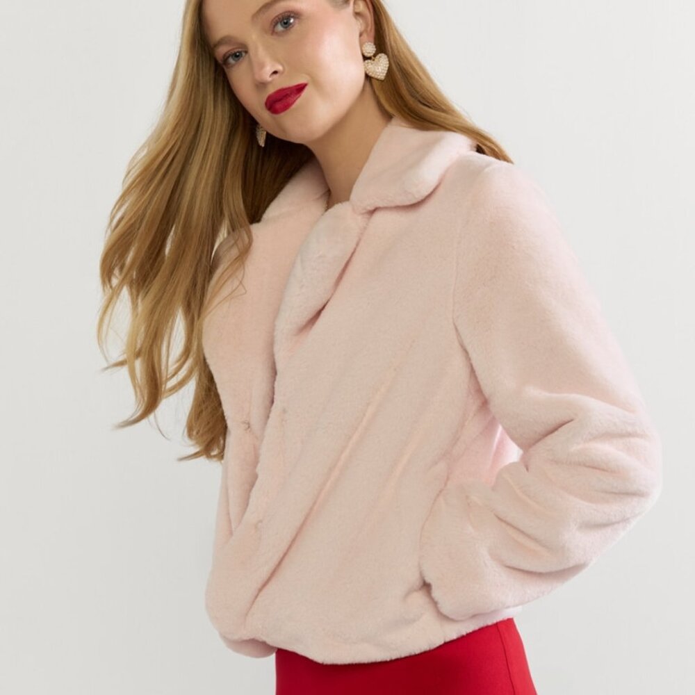 Deloris Faux Fur Jacket (Medium)